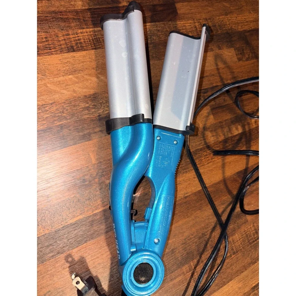 Bed Head TIGI Wave Artist‎ Deep Waver Ceramic Hair Styling Tool Blue BH313